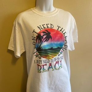 NWOT M beach therapy top handmade
